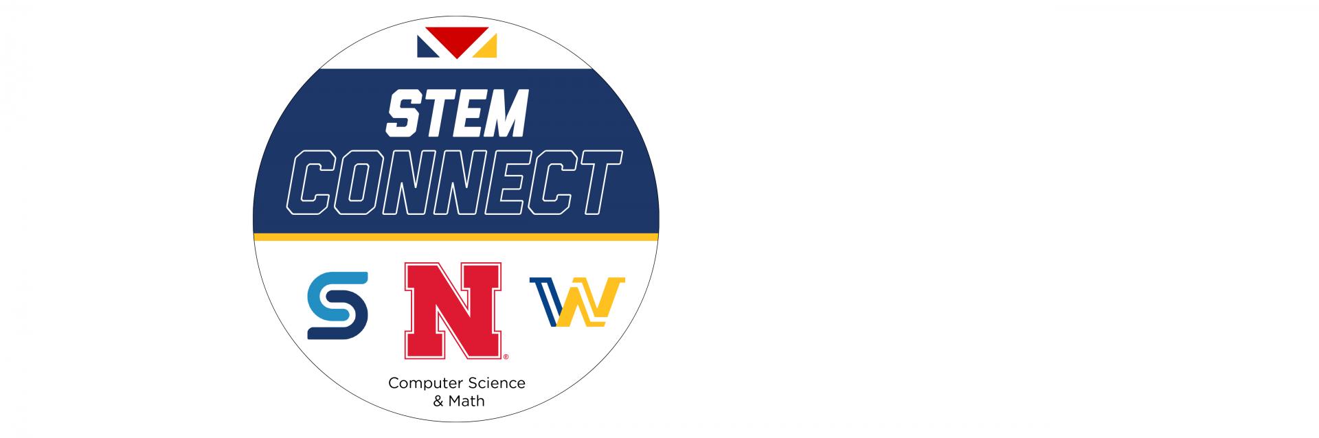 Decal for STEM CONNECT with UNL, SCC and WNCC