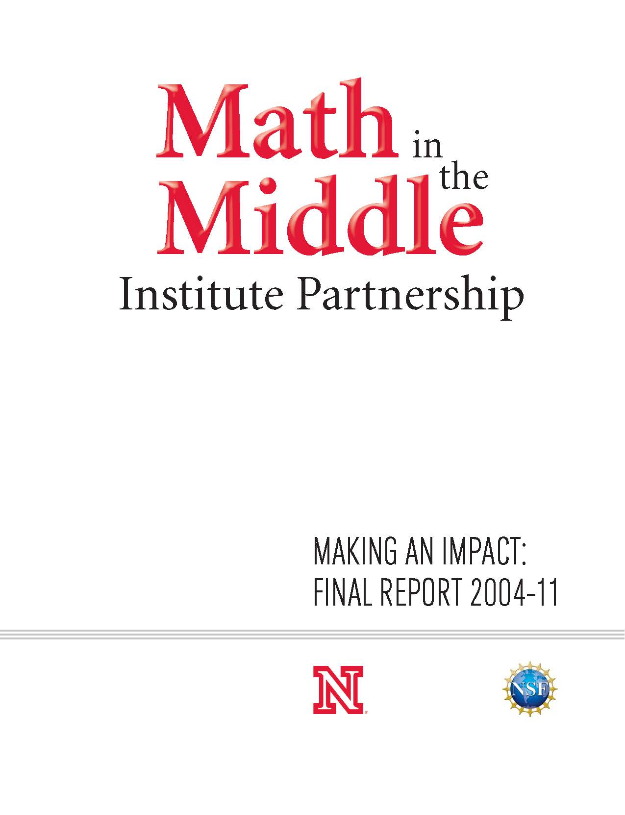 Math in the Middle cover 