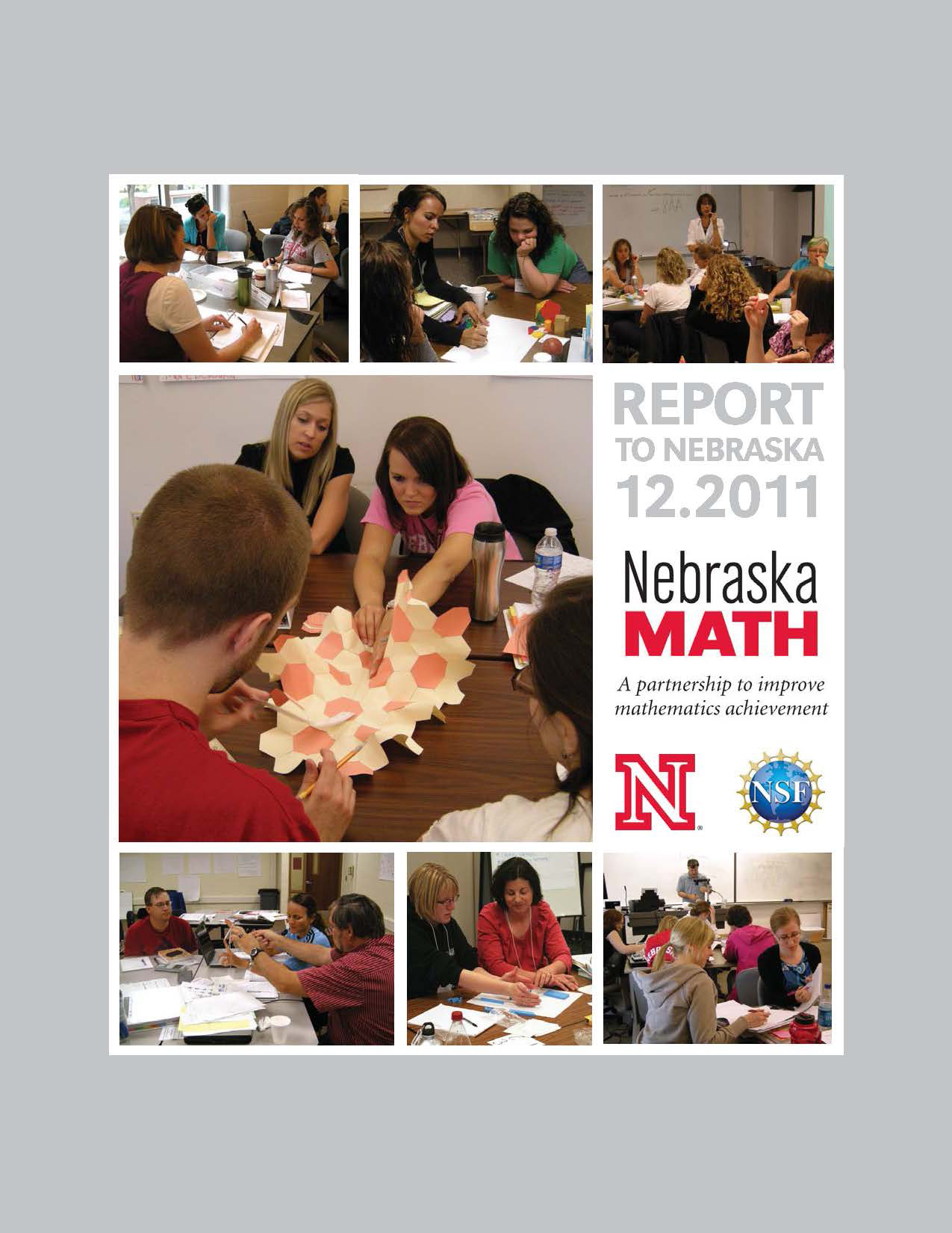 NebraskaMATH photos on cover