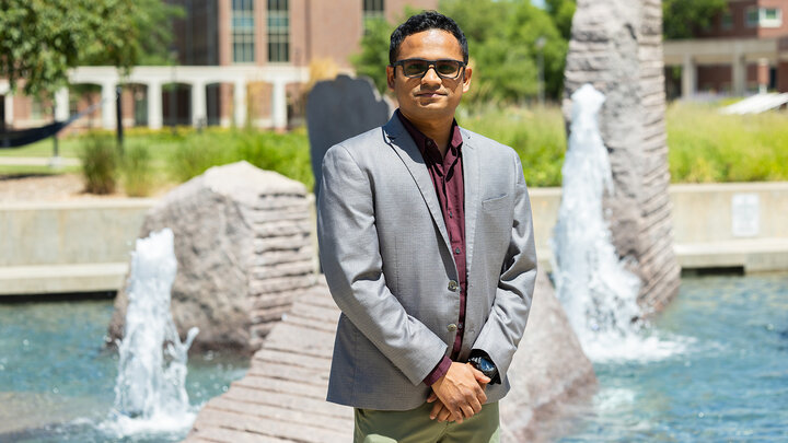 Tirthankar Roy, associate professor of civil and environmental engineering, has received a CAREER grant to study rain-on-snow flood risk.