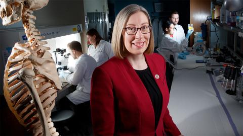 Nebraska’s Rebecca Wachs, assistant professor of biological systems engineering, will lead a five-year project funded by the National Institutes of Health.
